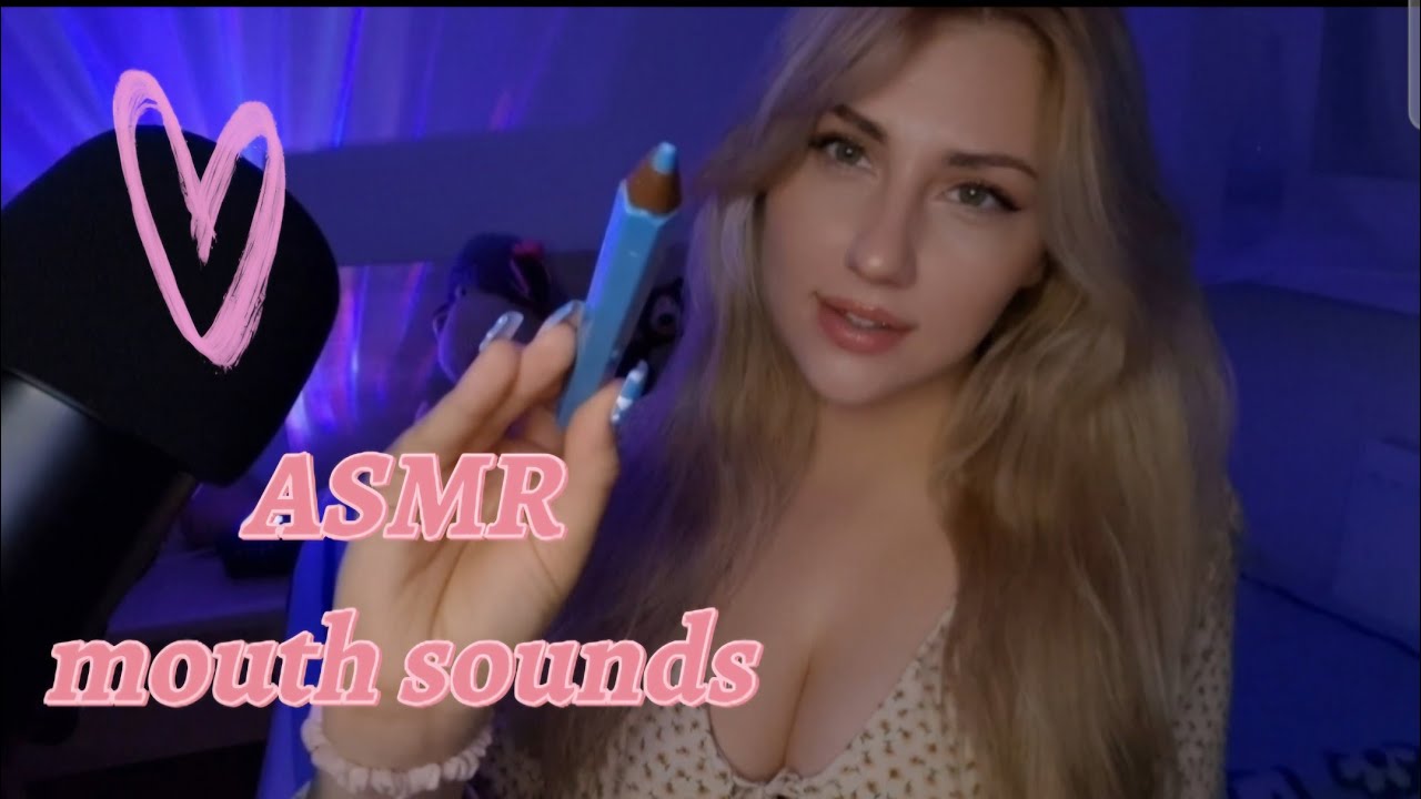 [ASMR PL] obejrzyj, jeśli lubisz wszelkiego rodzaju MOUTH SOUNDS 🎀👄 (osobista uwaga, bliski szept)