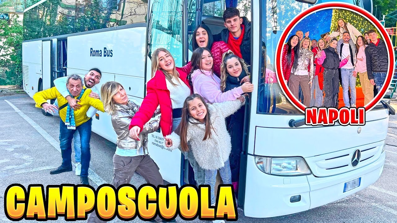 ZIA NICOLE E ILARY PARTONO PER IL CAMPOSCUOLA A NAPOLI E MAESTRO SANGIOVANNI LE METTE IN PUNIZIONE !
