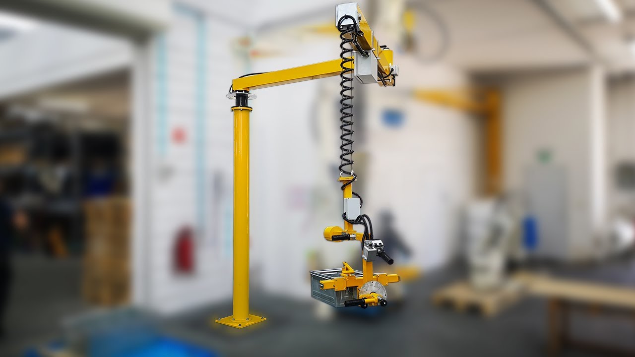 BILANCIATORE PNEUMATICO PER SVUOTAMENTO CASSETTE / PNEUMATIC BALANCER FOR UNLOADING BOXES