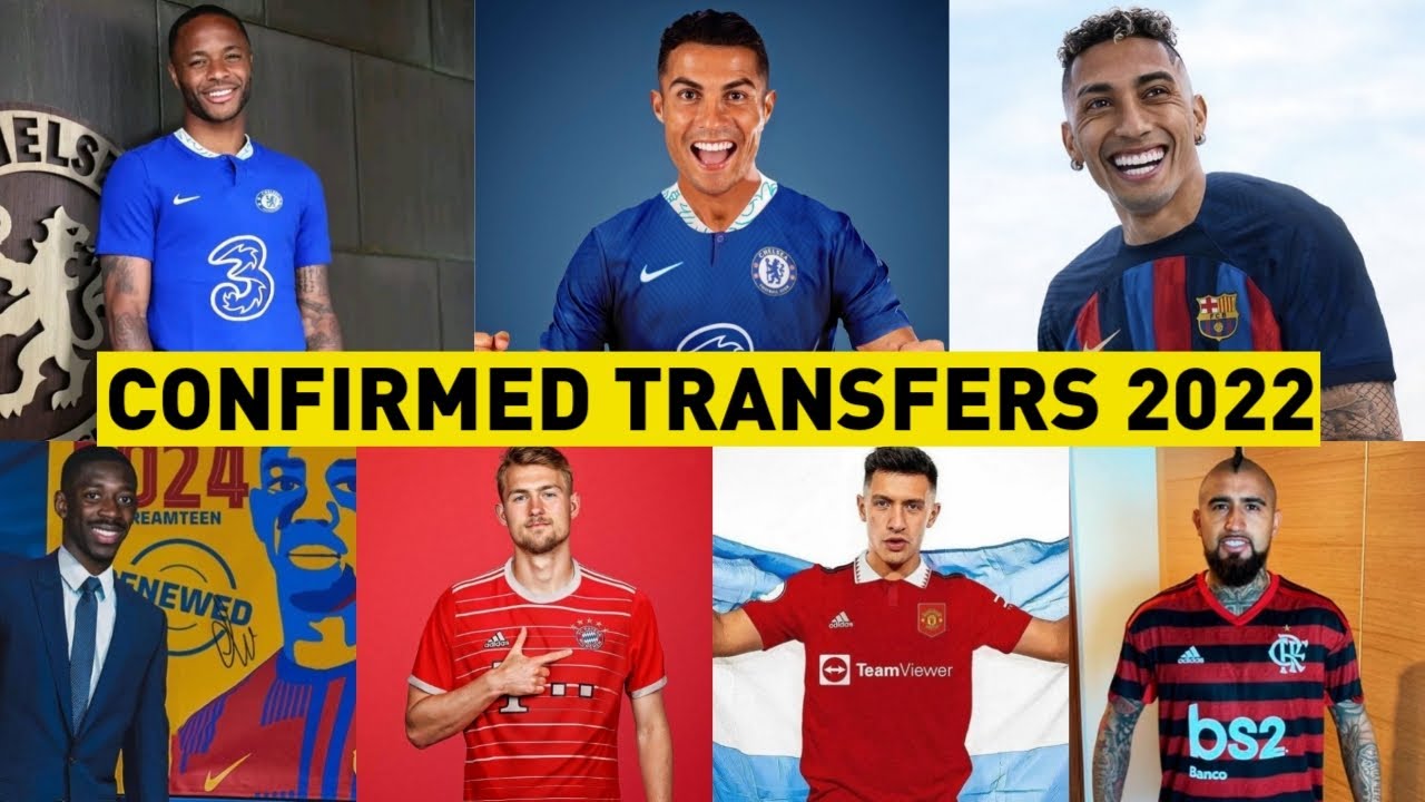 ALL NEW CONFIRMED TRANSFER NEWS 2022 SUMMER! FT. RONALDO, RAPHINHA, DE LIGT