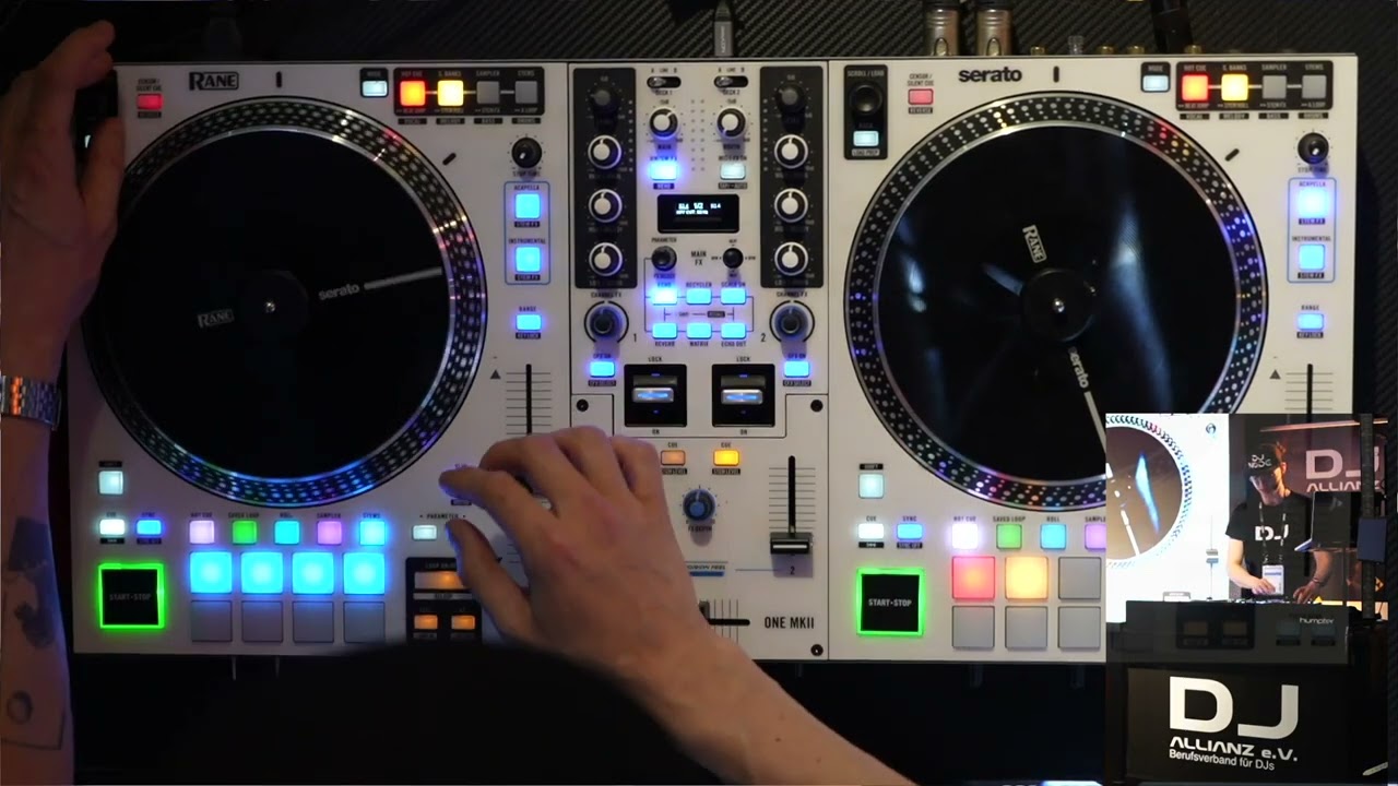 RANE ONE MKII Premiere in Deutschland auf der Prolight & Sound 2025 mit DJ NODE