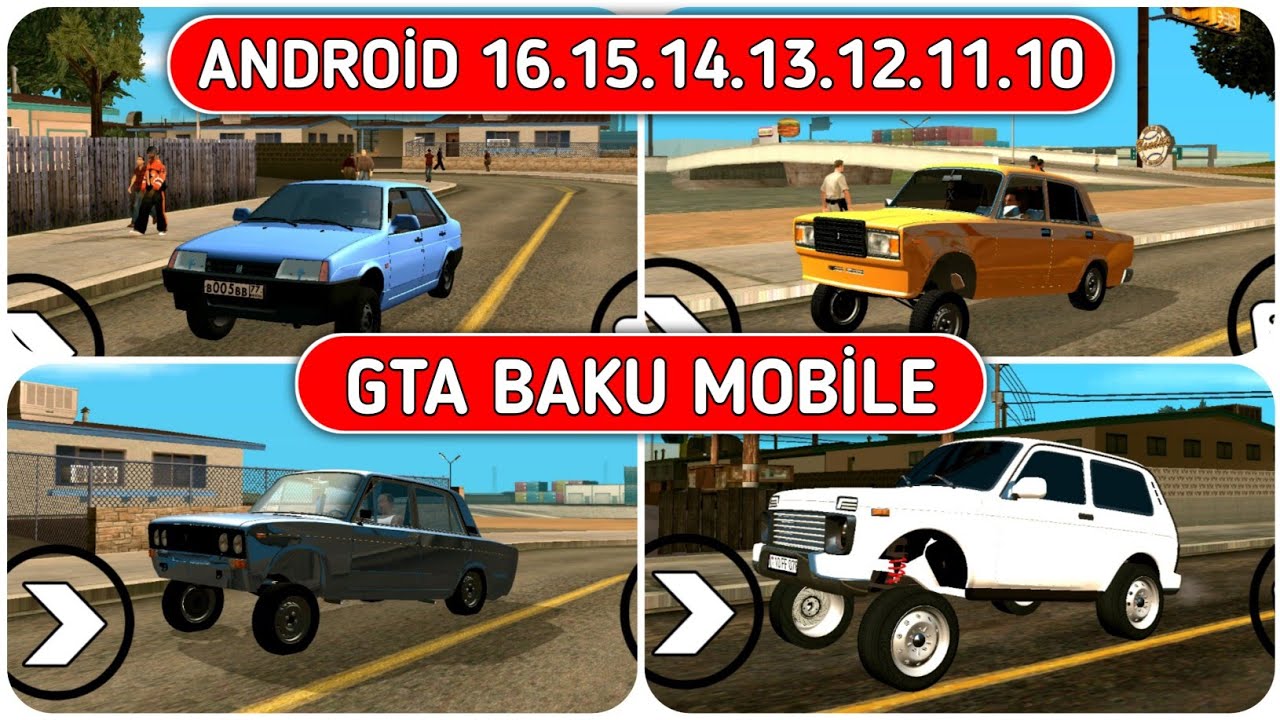 Gta BAKI Azərbaycan modu telefona nece yuklenir, android 16.15.14.13.12.11.10