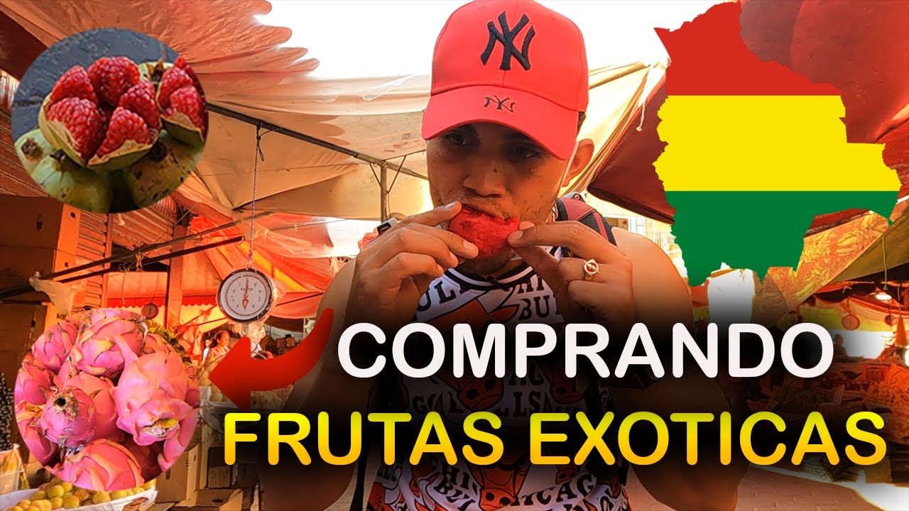 COMPRANDO LAS FRUTAS Más EXÓTICAS y RARAS en ► Santa Cruz BOLIVIA ❗❗ 🍎🍓🍑🍇
