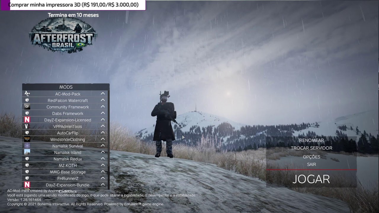 🔴 AO VIVO: DayZ Hardcore Vale tudo pra sobreviver… confia ou trai? 😈 Entra e manda salve no chat!