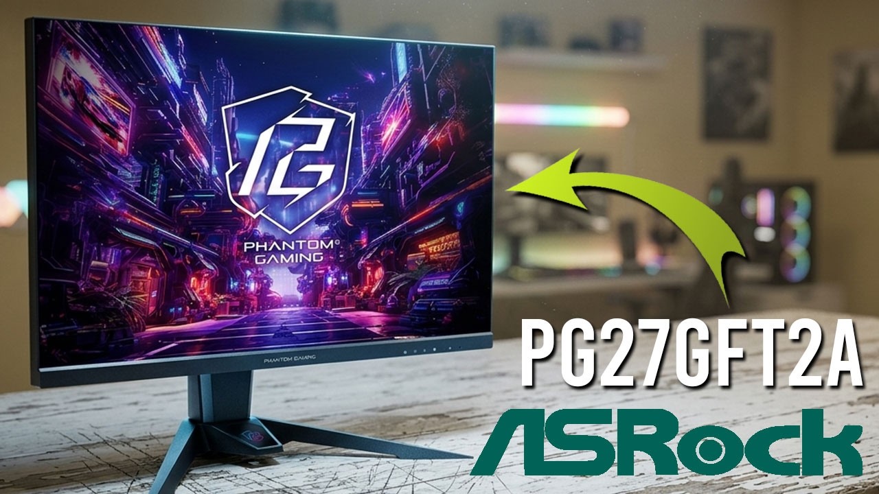 Игровой монитор ASRock PG27QFT2A: посмотрите видео перед покупкой!