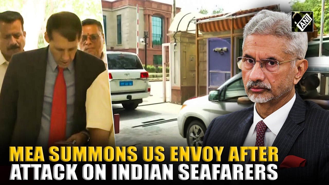 MEA summons US Envoy Jason Meeks to lodge protest against attacks on Indian seafarers in Hormuz