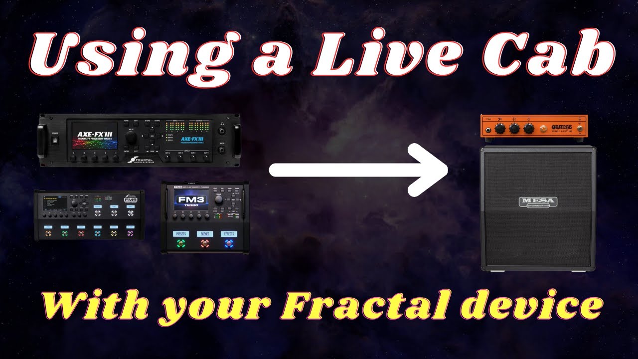Using A Live Cab With Your Fractal FM3 / FM9 / Axe-FX III