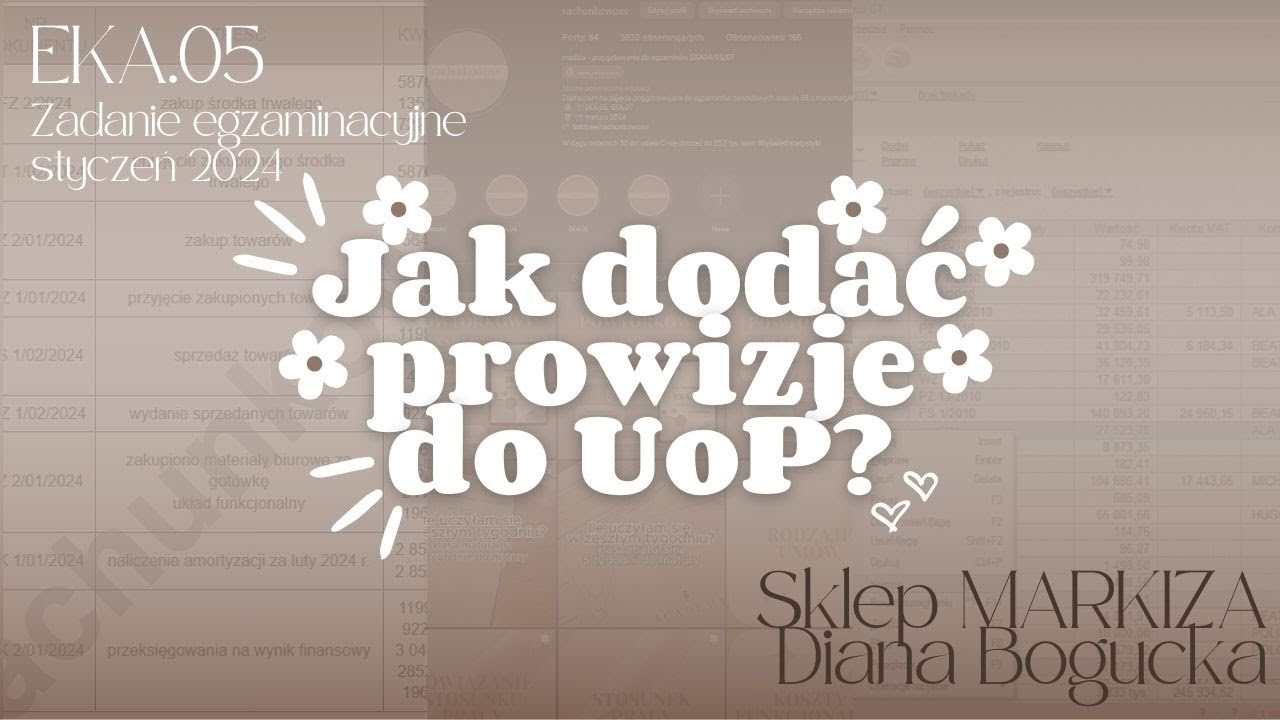 Jak dodać prowizje do umowy o pracę? - GRATYFIKANT - EKA.05