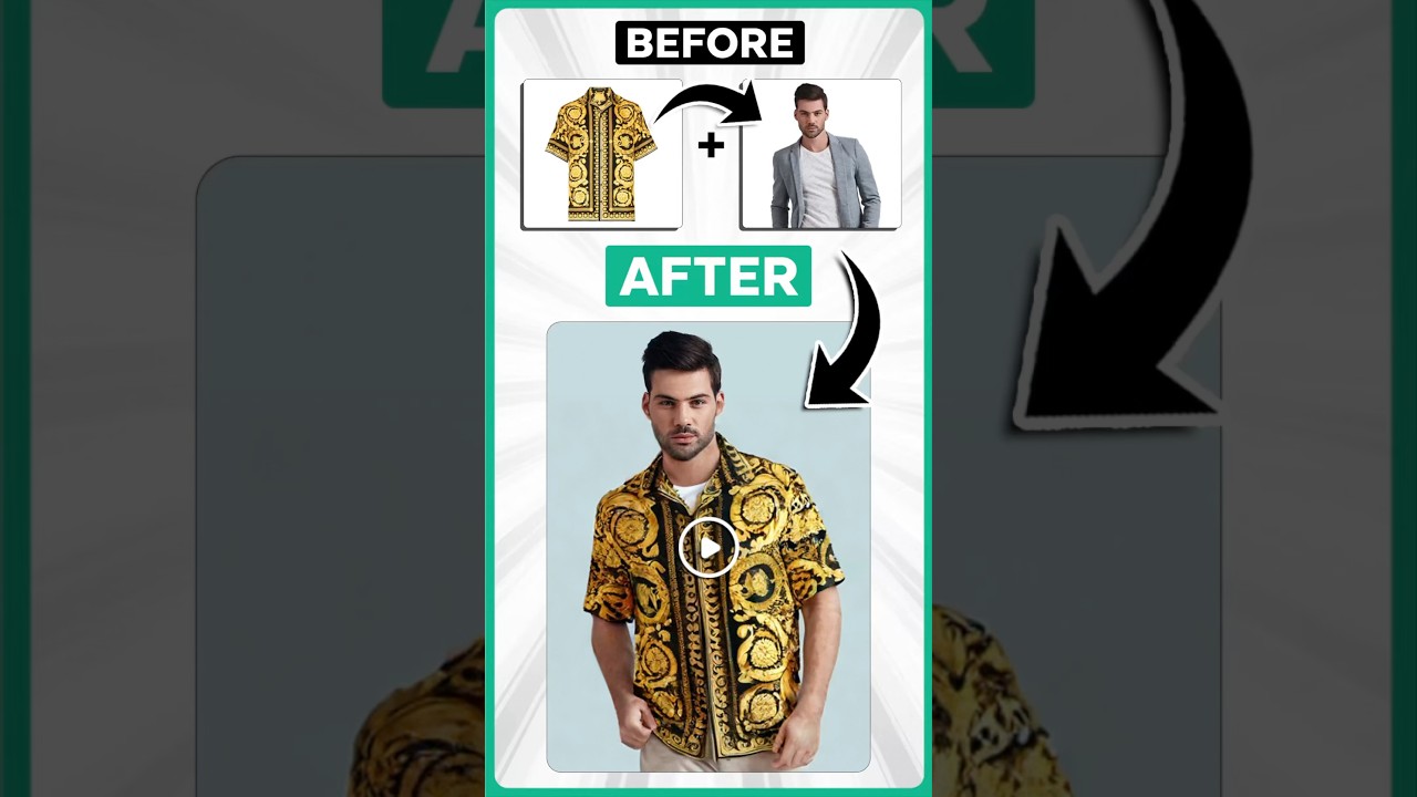 Turn Any Outfit Image into a Product Video Using AI! 👗✨