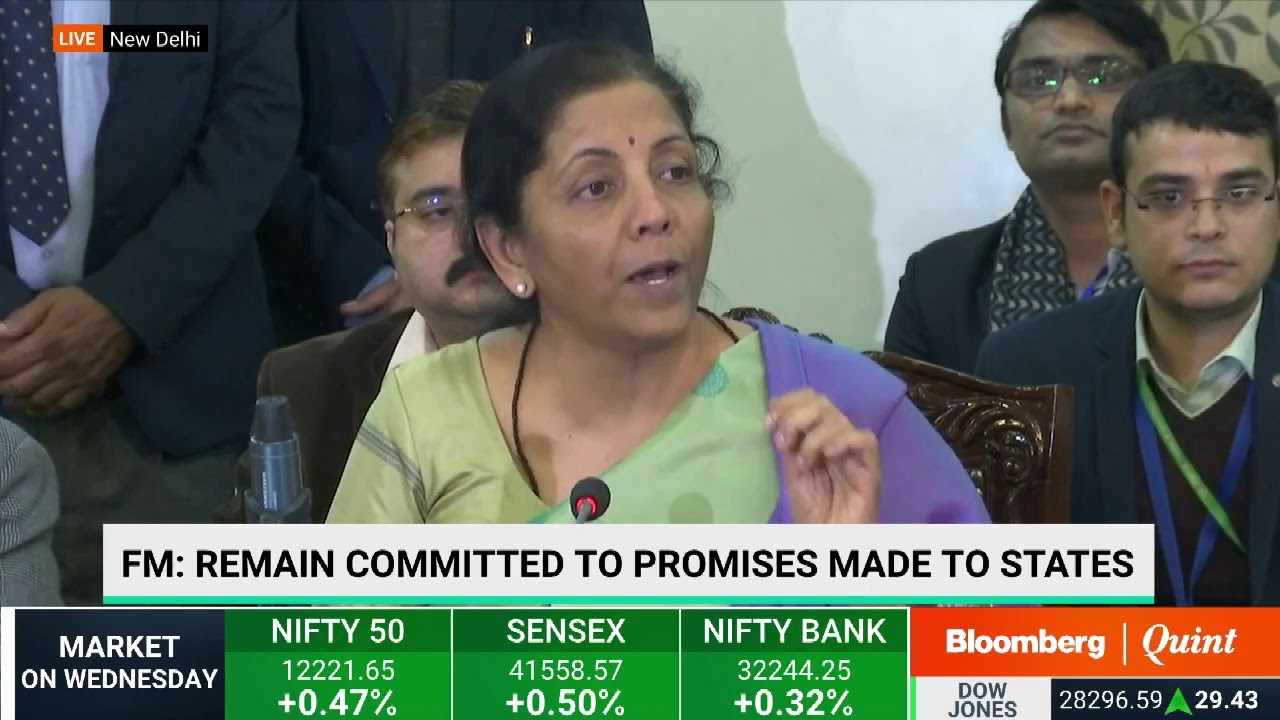 GST Council Meet: Finance Minister Nirmala Sitharaman Addresses Media