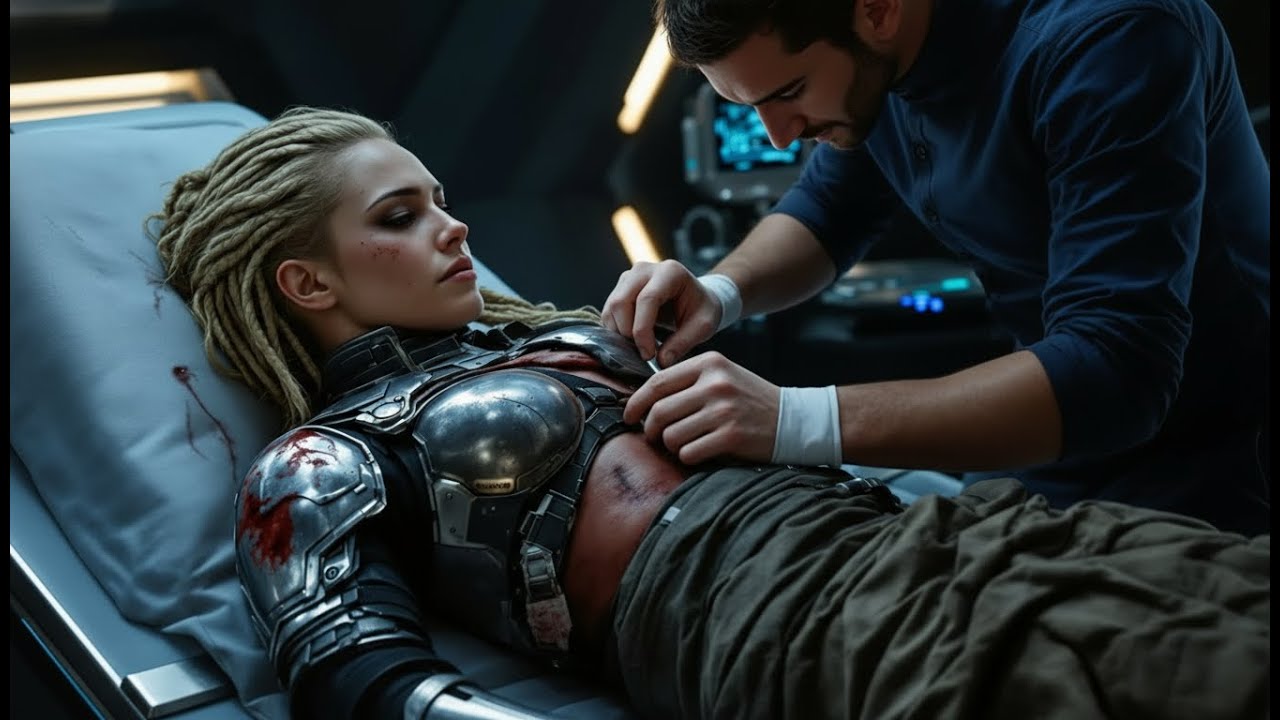 As I Tended Her Wound, She Whispered, “Human… I’m No Ordinary Alien” | HFY Sci‑Fi