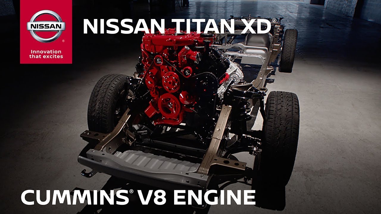 2019 Nissan TITAN XD Cummins® V8 Turbo Diesel Engine