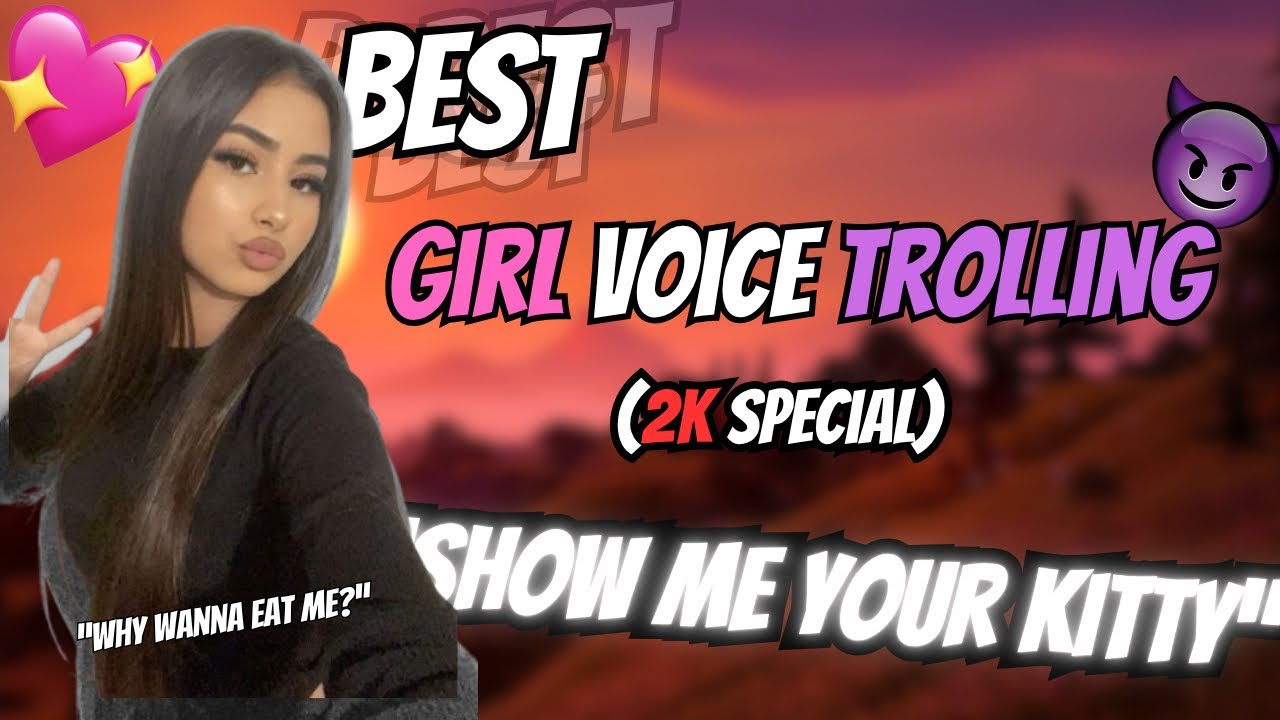 40 Minutes of Craziest Fortnite Girl Voice Trolling..🤤💖