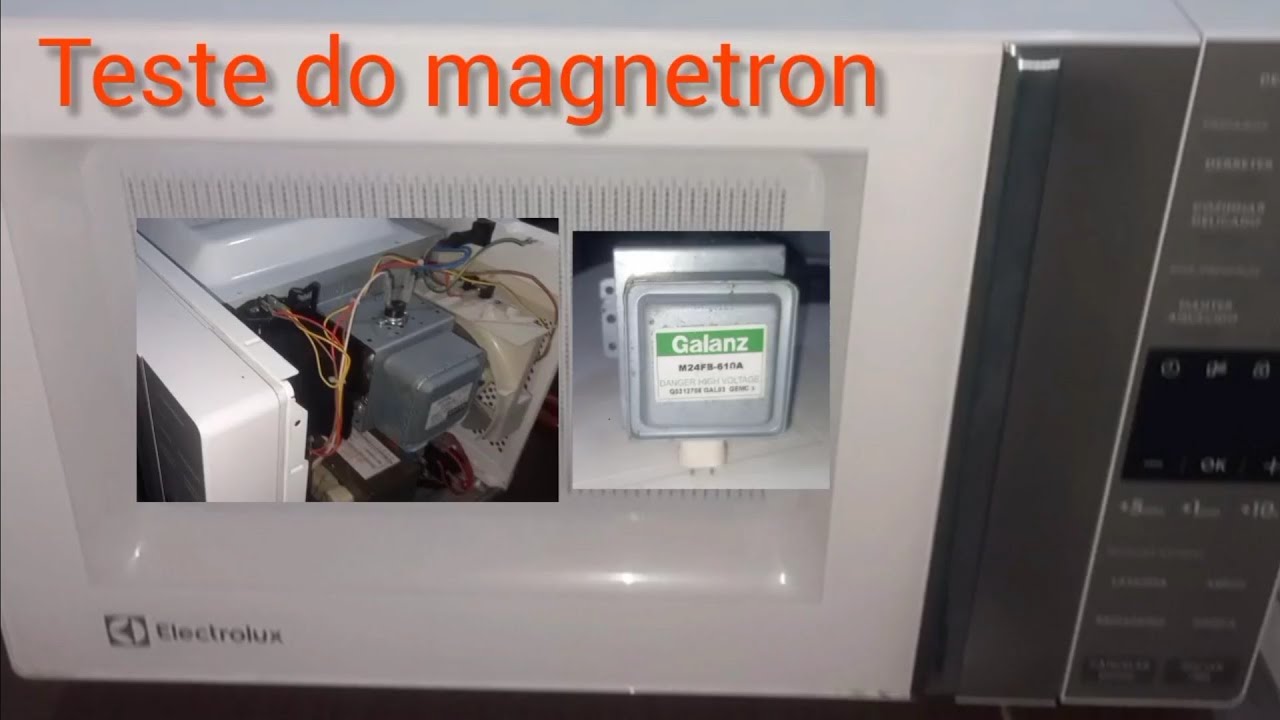 Defeitos e teste no magnetron