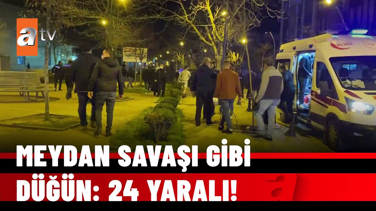 Halay bitti, kavga çıktı! Meydan savaşına benzeyen düğünde 24 kişi yaralandı - 6 Şubat 2022