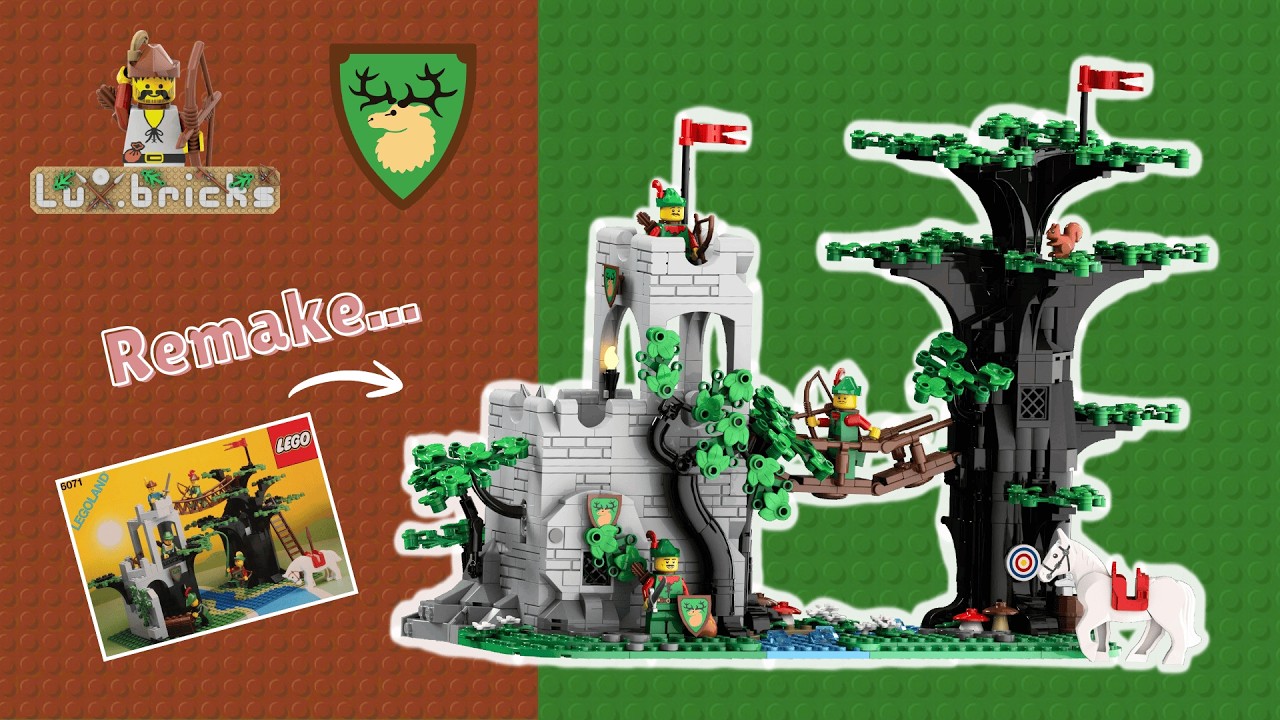 LEGO 6071 Переправа лесника (ремейк)
