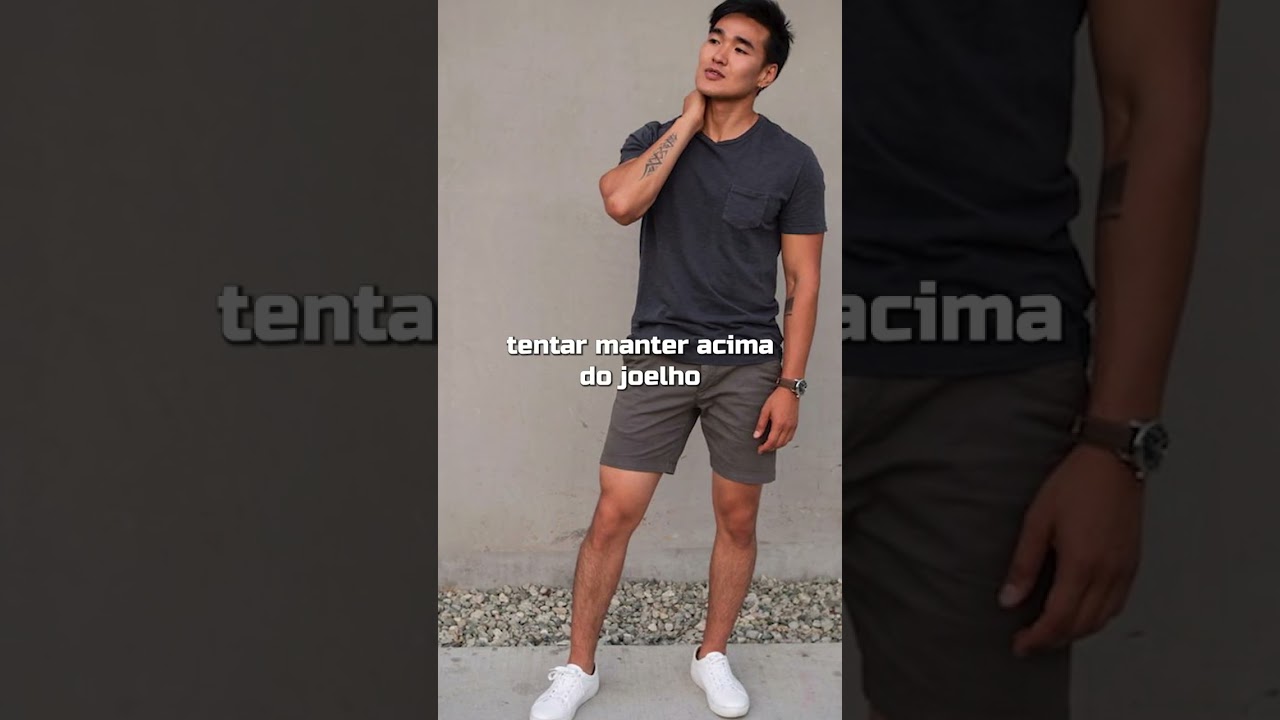 QUAL O TAMANHO IDEAL PARA O SHORT OU BERMUDA MASCULINA
