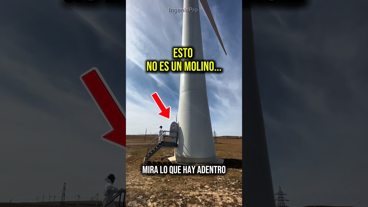 Lo que nunca viste de una turbina e&oacute;lica por dentro