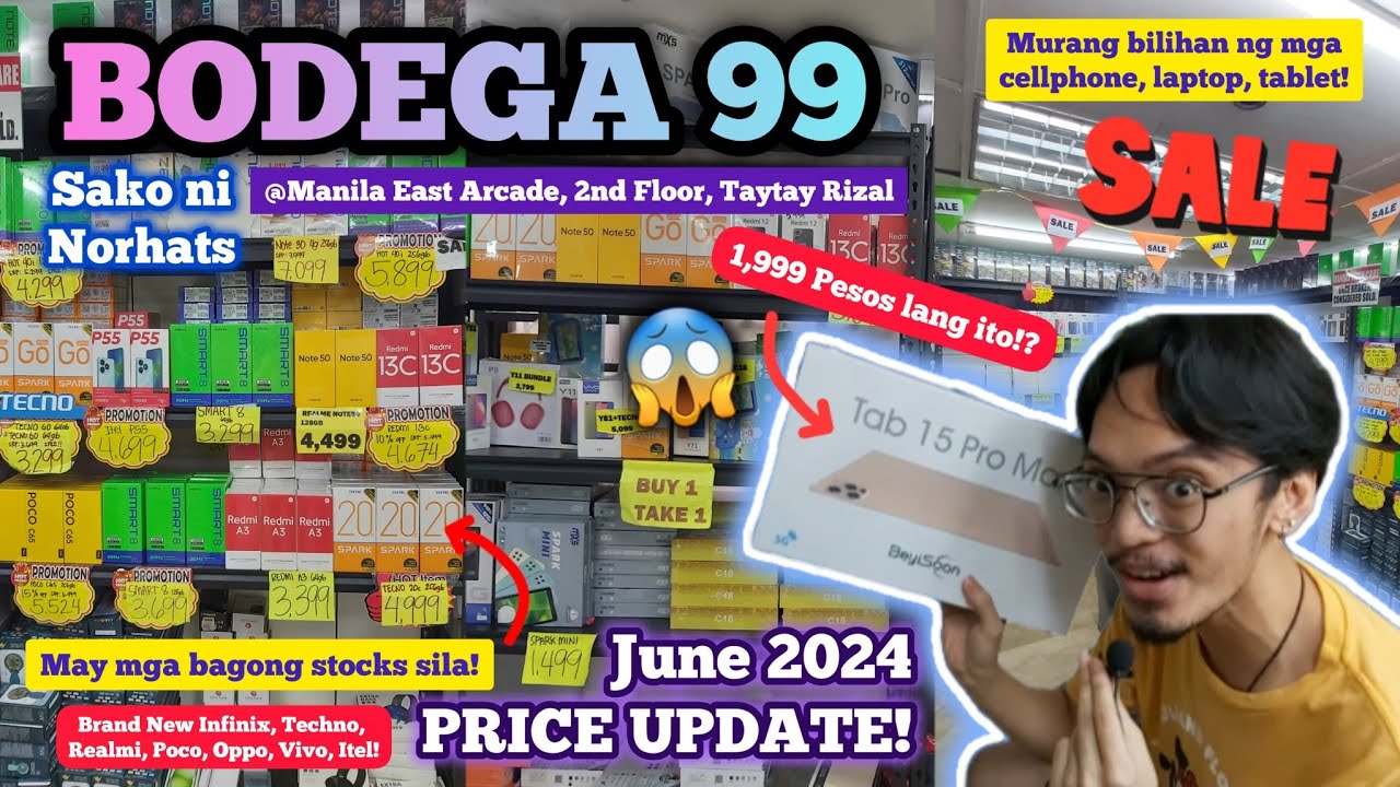BOGEDA 99 SAKO NI NORHATS | JUNE 2024 - Price List & Gadget Update! 📦🤳 Murang Shop sa Taytay Rizal!
