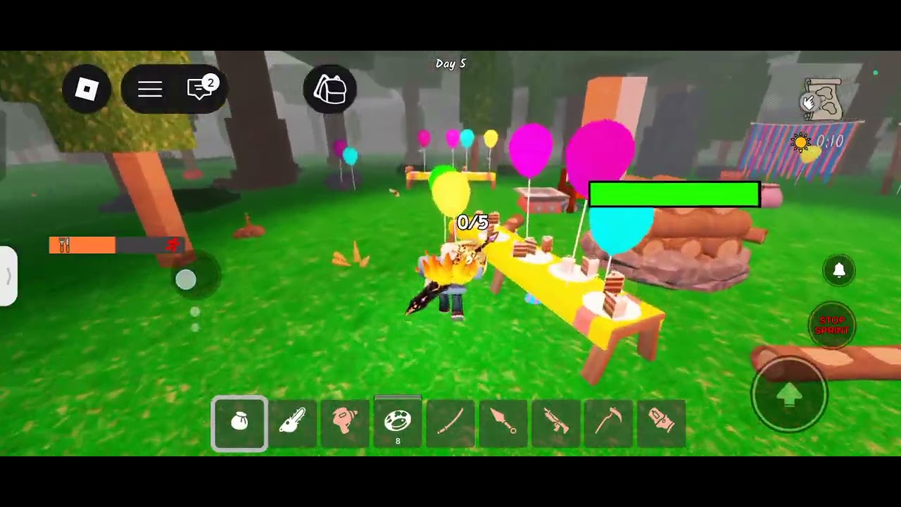 Update party 99 nights in the forest ✅ the jungle biome full version 
