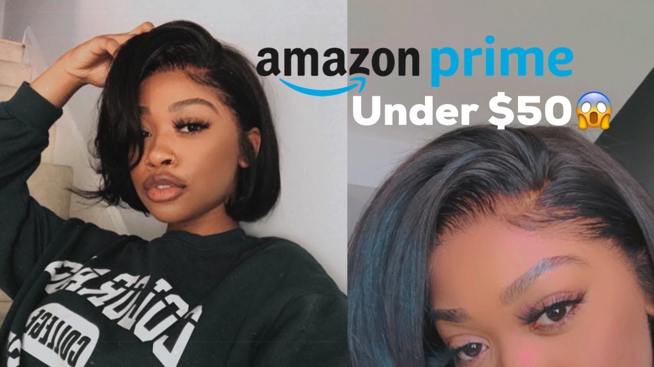 HOW I STYLE THIS BLUNT BOB WIG FROM AMAZON | +Review | Ft MegaLook Hair | LATRICE M.