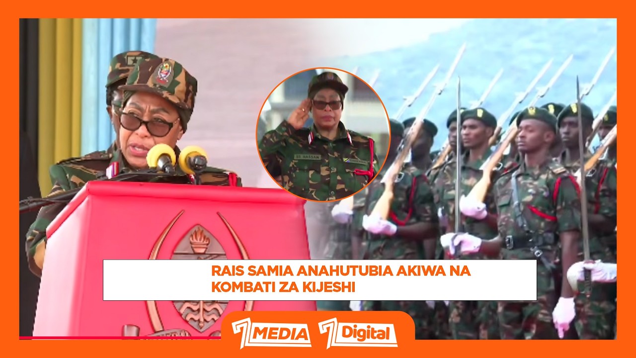 🔴#BREAKING: RAIS SAMIA KWENYE KOMBATI YA JWT - AKIZINDUA MAKAO MAKUU YA ULINZI WA TAIFA, DODOMA