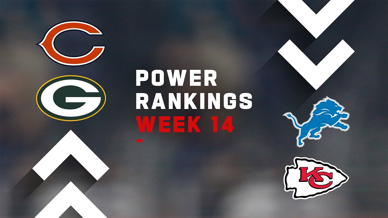 NFL Power Rankings Week 14: Bears reach new heights