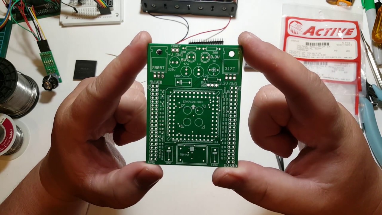 Altera CPLD experiment board