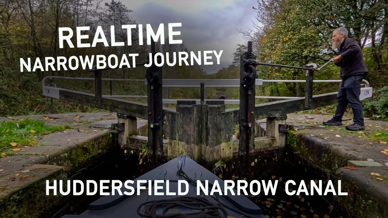 E31.3 || Realtime Narrowboat Journey - Lock 17W Huddersfield Narrow Canal