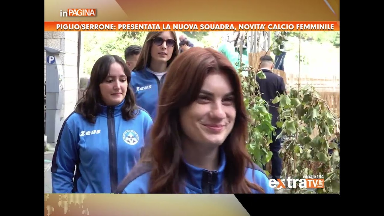Asd Piglio Scalambra Serrone: presentata la nuova squadra, novità calcio femminile