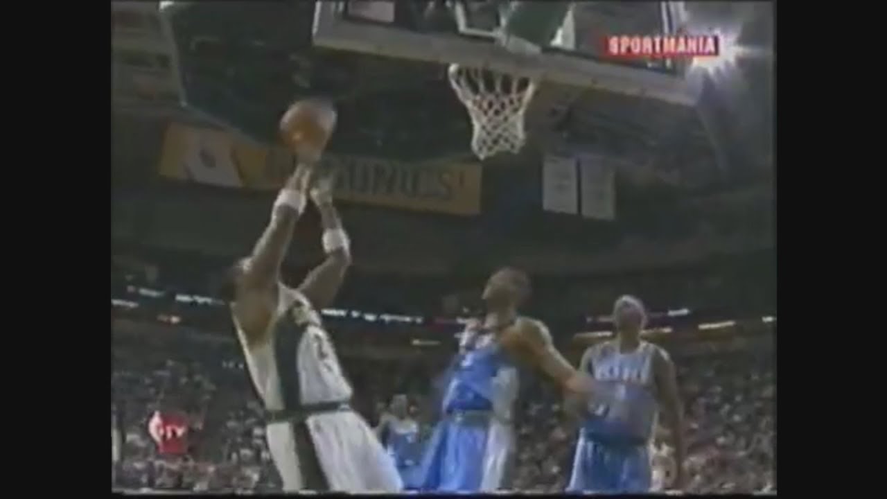 Danny Fortson 16 Points Vs. Nuggets, 2004-05.