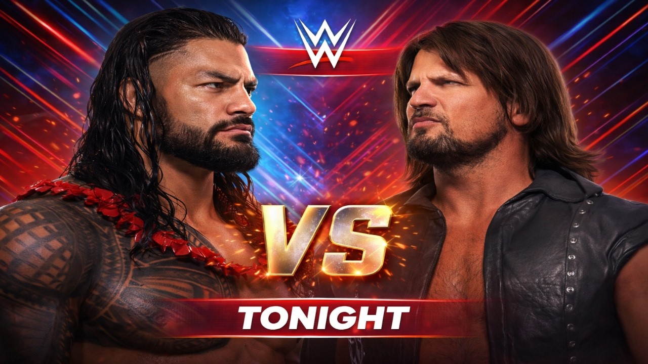 Roman Reigns vs. AJ Styles - Epic Dream Match | WWE 2K25 Next-Gen Gameplay