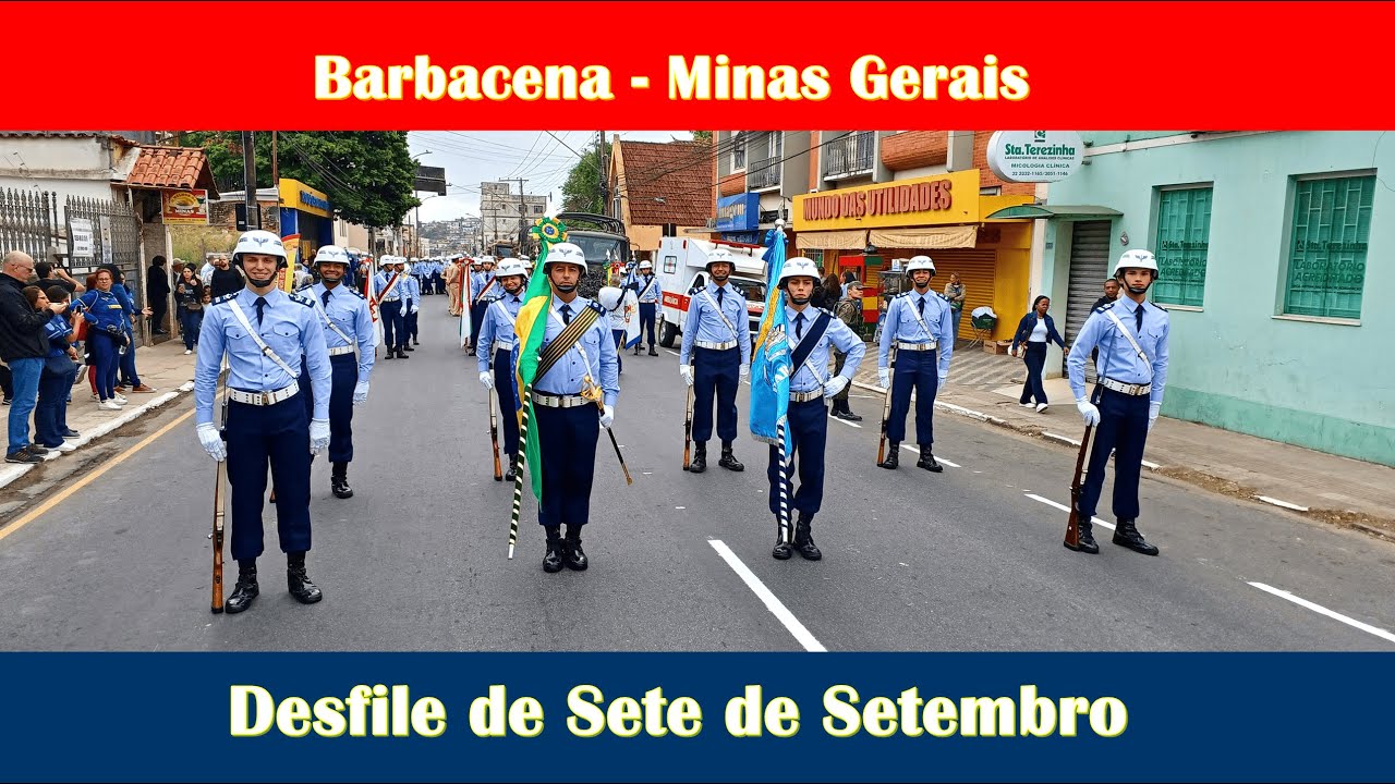 Desfile de Sete de Setembro em Barbacena (MG)
