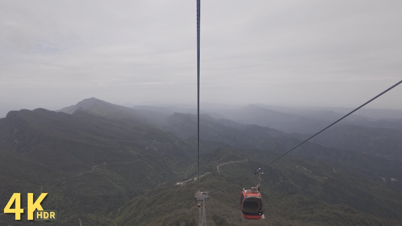 徒步亚洲最大的桌山，瓦屋山，四川洪雅｜4K HDR