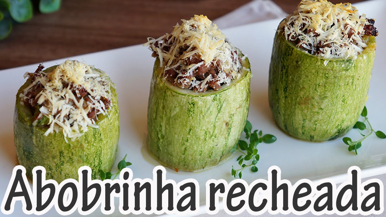 ABOBRINHA RECHEADA I Receitas e Temperos