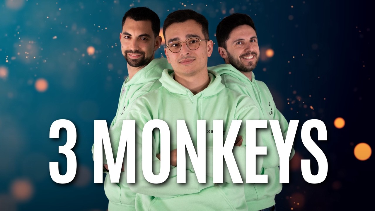 3 MONKEYS - 3 YEARS BIRTHDAY [FRANCAIS]