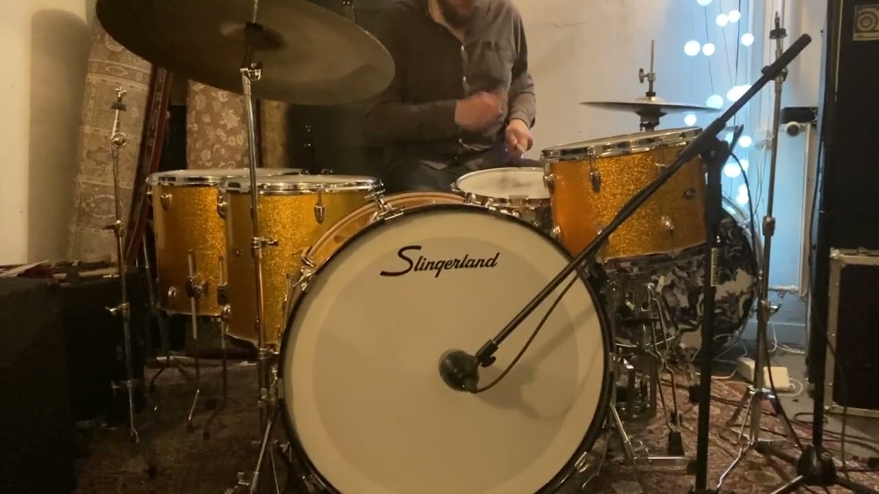 1960s Slingerland Gold Sparkle