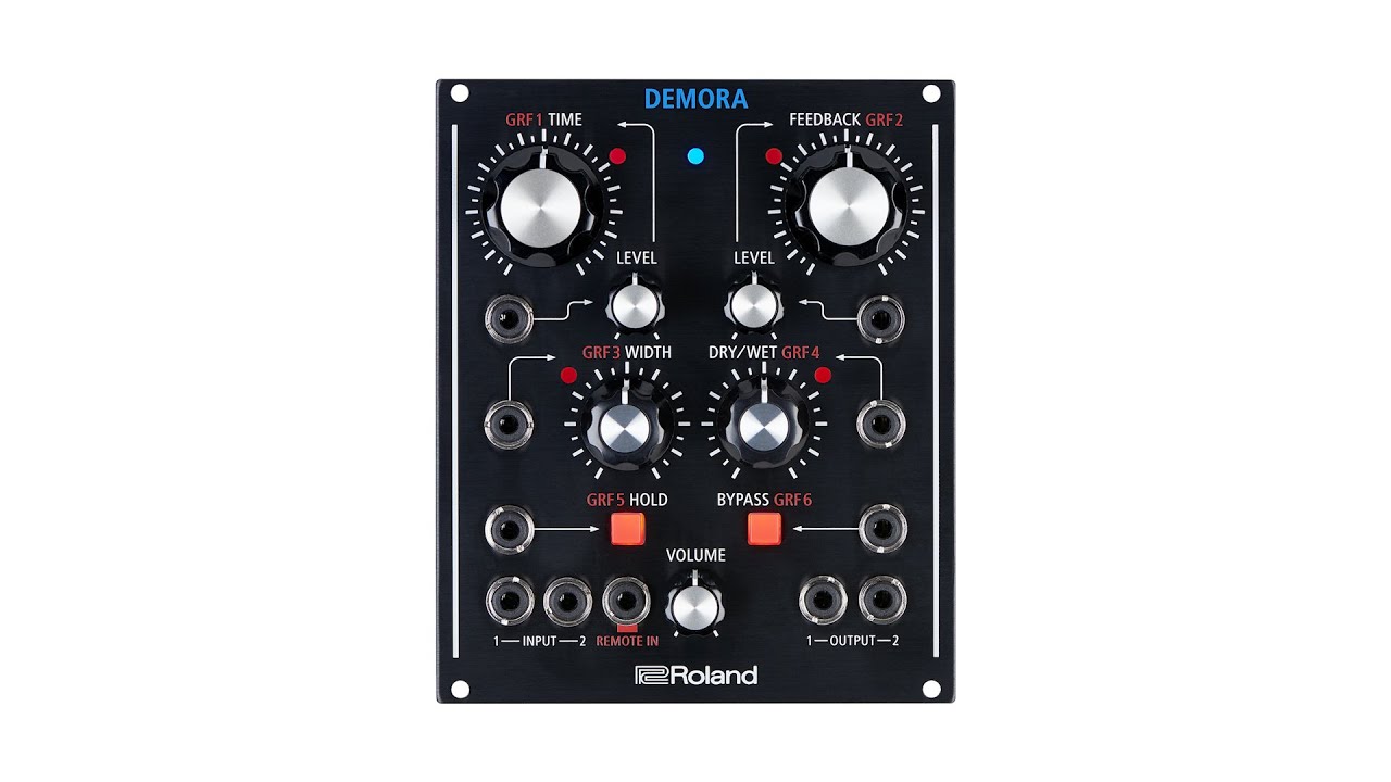 Roland AIRA Demora Effects Module Demo by Sweetwater