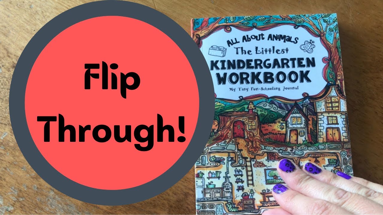 The Littlest Kindergarten Workbook | Funschooling | The Thinking Tree | Easy Homeschooling