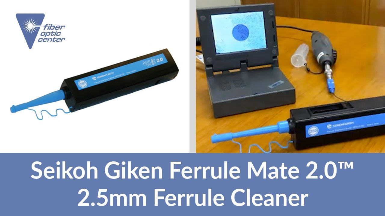 Seikoh Giken FerruleMate 2.0&trade; 2.5mm Connector Cleaner (SC/FC/ST) - Fiber Optic Center