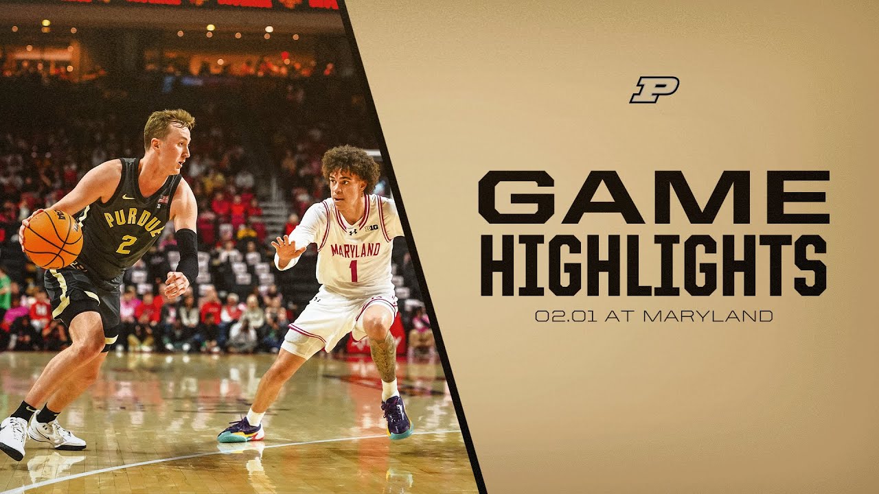 Highlights: #12 Purdue 93, Maryland 63