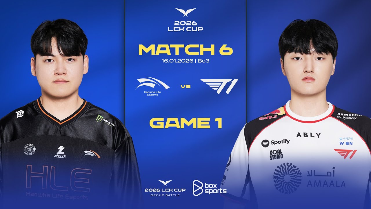 HLE vs T1 | Game 1 | Match 6 | Bình Luận Tiếng Việt | LCK CUP 2026
