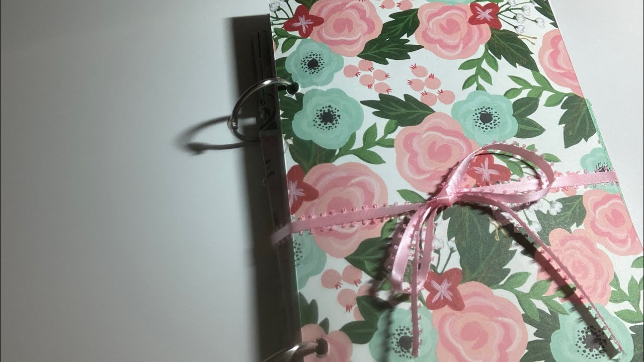 Craft project share: Floral Journal Flip Through