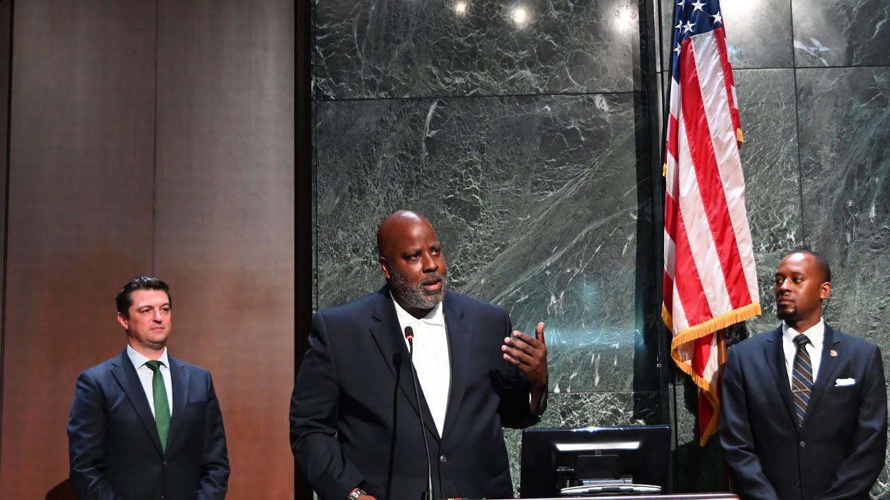 Proclamation presented to SIAC commissioner by Atlanta City Council (June 21, 2022)