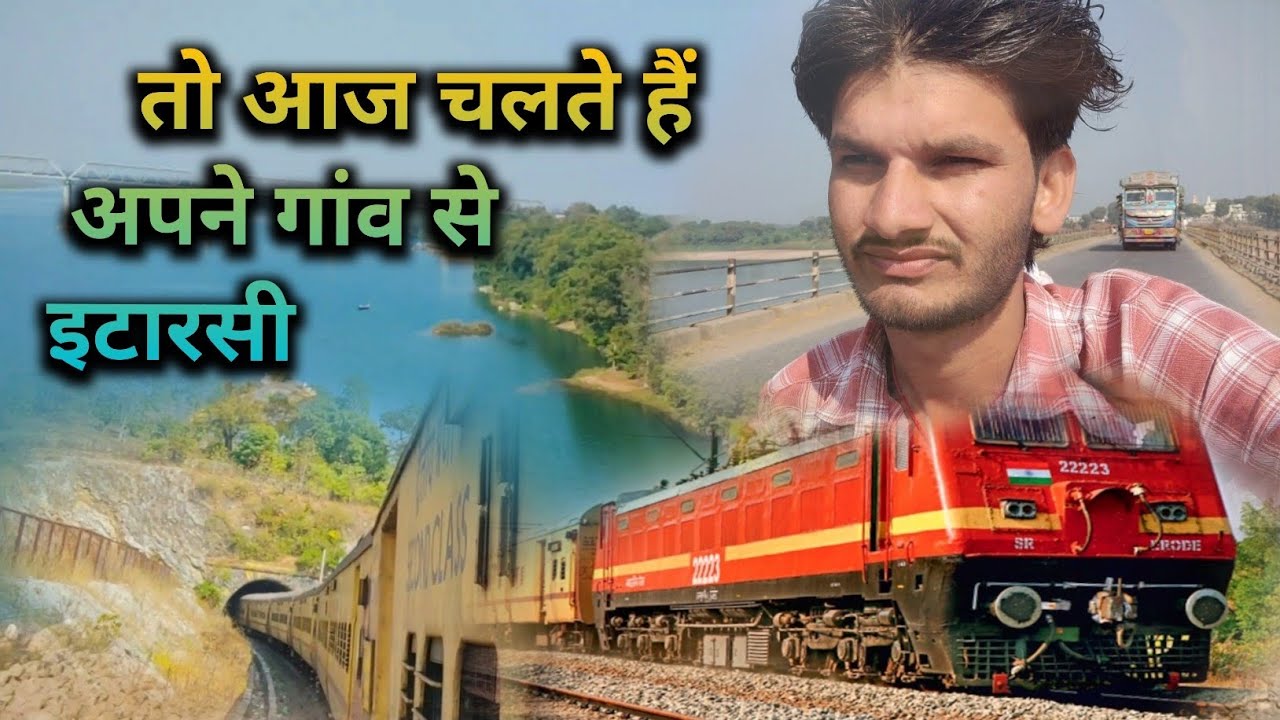 To Aaj Chalte Hain Itarsi 🚊 Kitna Sundar Najara Hai Itarsi line Mein🤗