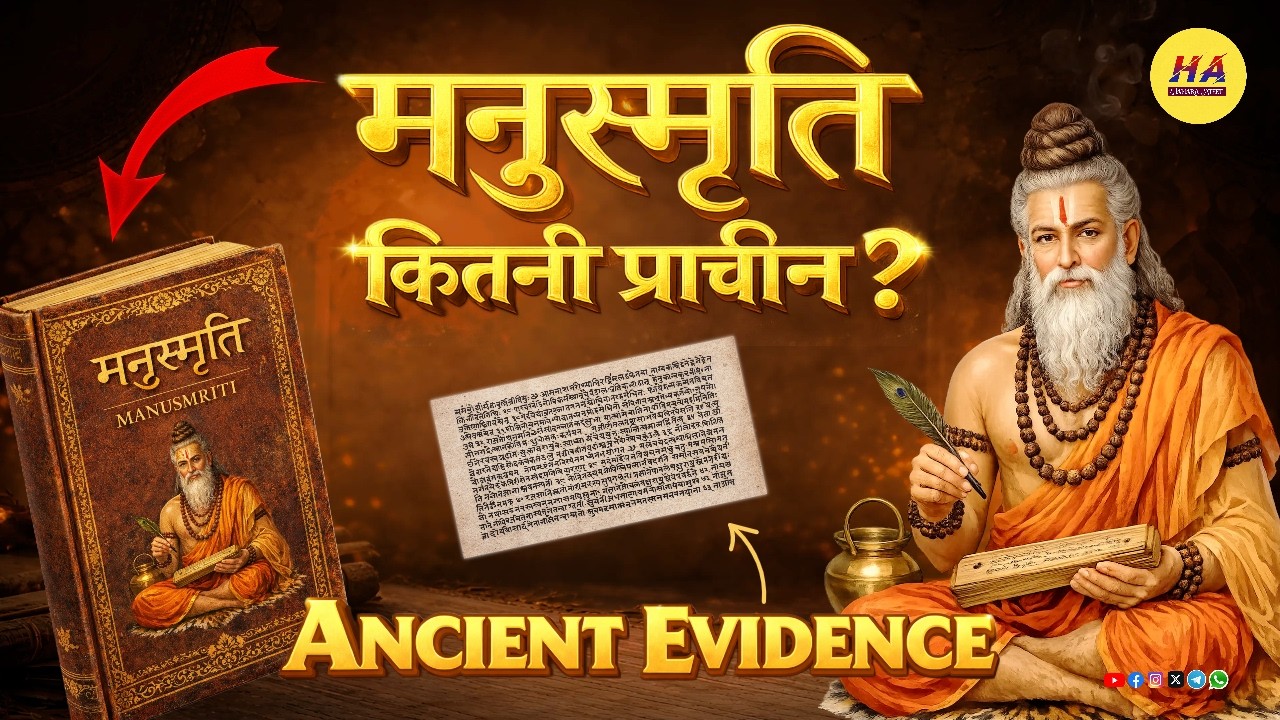 मनुस्मृति कितनी प्राचीन? | Oldest Manuscript of Manusmriti | Manusmriti Reality🙏