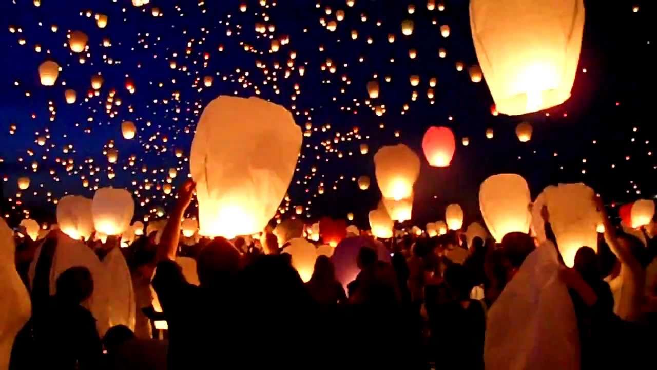 Lampiony Poznan   21 czerwca Noc Kupały