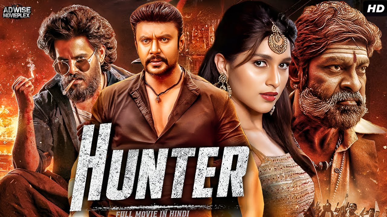 Challenging Star Darshan's Action Blockbuster - Hunter Full Movie In Hindi Dubbed | Jagapathi Babu