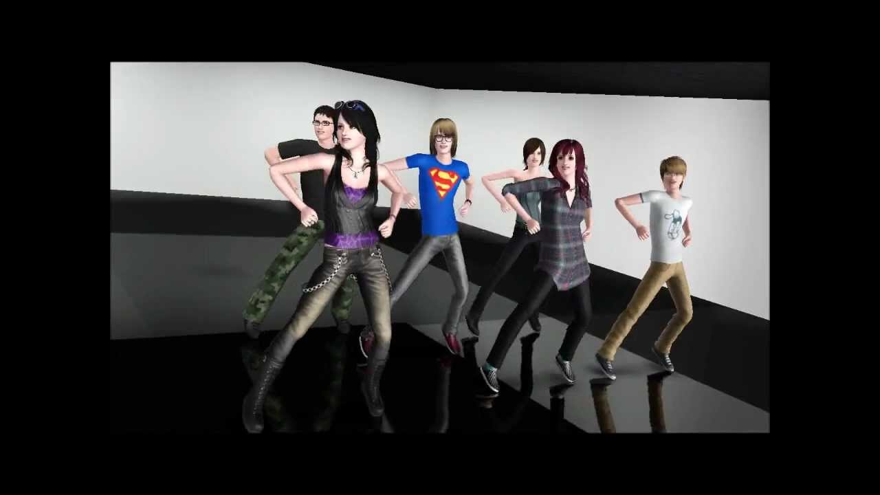 The Sims 3 Gangnam Style (Full Dance)