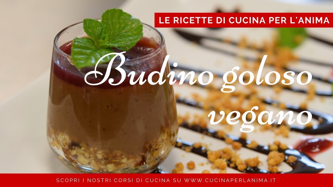 Goloso budino vegan